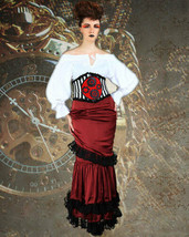Women&#39;s Costume halloween vintage The Walsingham 4-pc Ensemble dress, ha... - £94.28 GBP