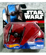 Star Wars Diecast First Order Tie Fighter w/Flight Navigator Stand Hot W... - $12.95