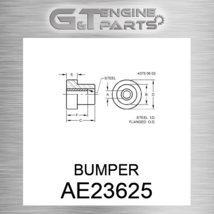AE23625 Bumper Fits John Deere (New Oem) - £53.03 GBP