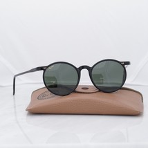 Vintage B&amp;L Ray Ban Asbury Round Black W1719 Sunglasses USA - £106.45 GBP