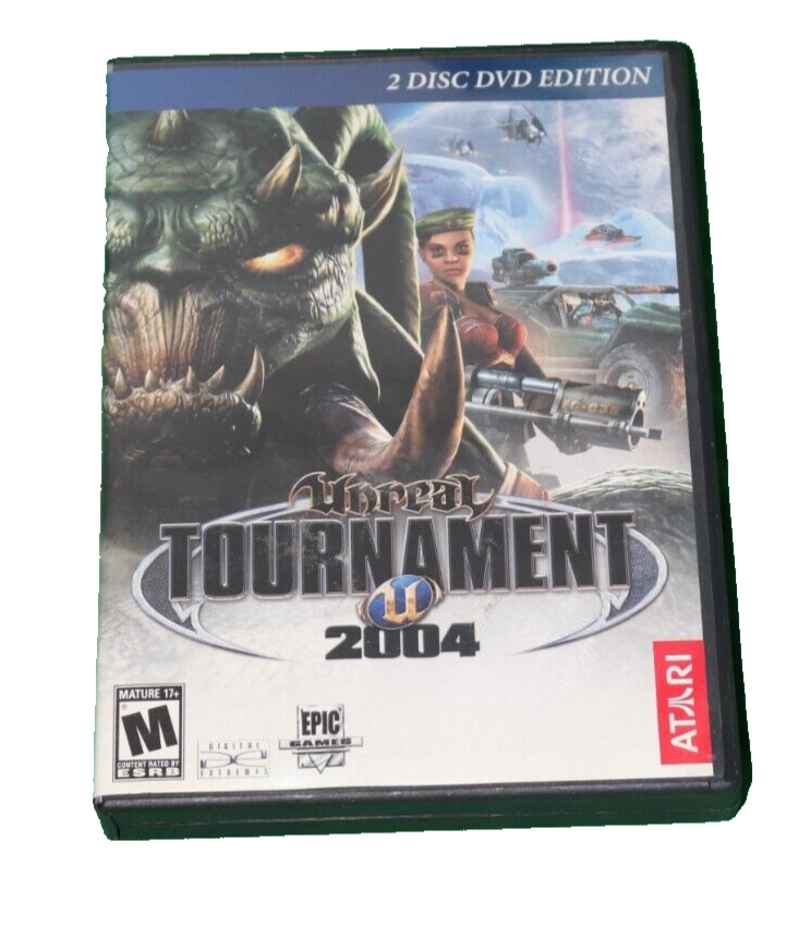0-1 Unreal Tournament  2004 DVD installation disc edition  2 - $13.98