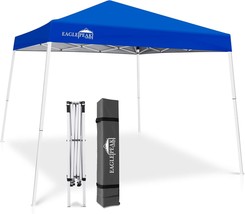 Eagle Peak 10&#39; X 10&#39; Slant Leg Pop-Up Canopy Tent Quick One Person Setup Instant - $101.95