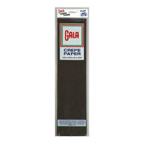 Gala Crepe Paper 12-Pack (240x50cm) - Black - £29.07 GBP