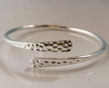 1 Pc 925 Silver Bangle, Unisex Bracelet Bangle kada , Openable Adjustabl... - $34.27+