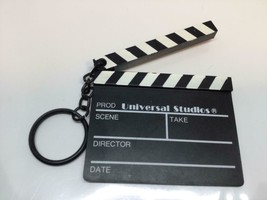 Vintage Souvenir Keyring Universal Studios Keychain Clapperboard Porte-ClésTAKE - £6.83 GBP