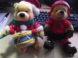(2) Disney Winnie The Pooh Plush Toys ~ NM 13608 - £10.21 GBP