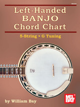 Left Handed Banjo Chord Chart/New/5 String/G Tuning - £3.39 GBP