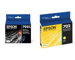 EPSON 702 DURABrite Ultra Ink High Capacity Yellow Cartridge (T702XL420)... - £35.27 GBP
