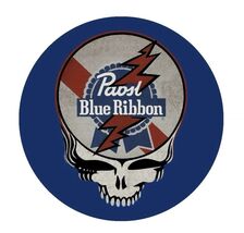 Grateful Dead METAL PRINT  Round 8 INCHES Pabst PORTRAIT SIGN - €21,39 EUR
