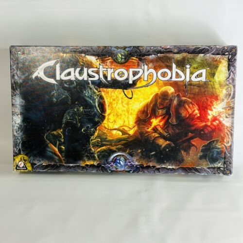 Claustrophobia Board Game 2013 by Asmodee - Rare Out Of Print - Excellent - $59.39