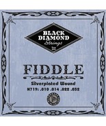 Black Diamond Fiddle String Set/Violin/Fiddle/4/4 Size/New - $5.60