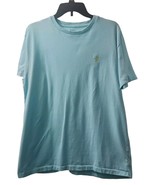 Polo Ralph Lauren Men&#39;s Medium Tee Teal Yellow Pony - $15.14