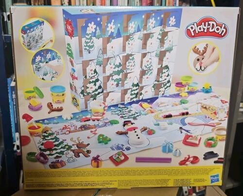 Hasbro Play-Doh Christmas Advent Calendar Playset with 24+ Surprises Item image 2