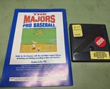 Majors Pro Baseball Sega Game Gear Disk and Manual - $5.70