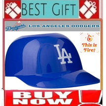 ✅?Sale⚠️??La Dodgers Los Angeles Mini Hat Helmet Logo Hat???Buy Now??️ - £30.56 GBP