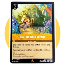 The First Chapter Disney Lorcana Card: Ariel Part of Your World 30/204 - £3.91 GBP