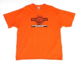 Son Force Kids Special Agents Men&#39;s T-Shirt XXL Orange Gospel Lights - £10.52 GBP