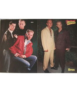 BROS ~ 19 Color and B&amp;W Vintage Clippings, Articles, PIN-UPS from 1989-1990 - $140.31 MXN