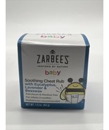 Zarbee&#39;s Naturals Baby Chest Rub with Eucalyptus, Lavender &amp; Beeswax 1.5 oz - $5.99