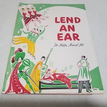 Lend an Ear Souvenir Program with John Beal by Charles Gaynor Happy Musi... - £14.33 GBP