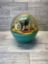 1966 Early Fisher Price Vintage Roly Poly Chime Ball Toy 165 w/ Rocking ... - £15.71 GBP
