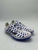 Nike Zoom Maxcat 4 Track &amp; Field Blue Sprinting Spikes 549150-100 Men&#39;s ... - $44.99