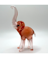 New!! Murano Glass Handcrafted Unique Size 2 Lovely Elephant Figurine, G... - $54.33 CAD