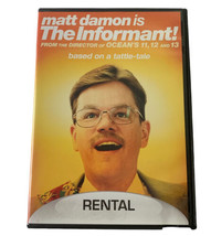 The Informant! (Rental Ready) DVD Sealed Blockbuster Case Matt Damon GUC - $6.79