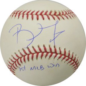 Brett Myers signed Official Major League Baseball 1st MLB Win - $21.95
