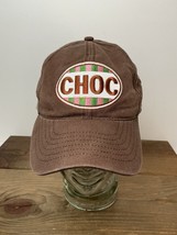 Malley’s Chocolate CHOC Baseball Cap Cleveland OH Brown Duck Cloth Candy Ad - $24.70