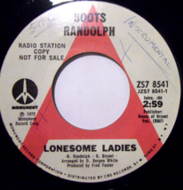 Boots Randolph-Lonesome Ladies / Mountain Minuet-45rpm-1972-VG+   Promo - £3.95 GBP
