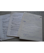 Unique Original 1970s Queen Yahna Handwritten Resume and Copies LOOK - £21.83 GBP