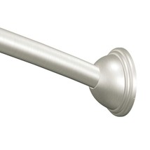 Moen DN2160BN 54 to 72-Inch Adjustable Length Curved Shower Rod, Brushed... - £36.59 GBP