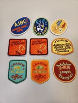 Lot Of 9 Vintage American Junior Bowling Congress AJBC Patches #4 - £10.39 GBP