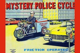 Mystery Police Cycle 20 x 30 Poster - £20.38 GBP