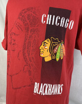 Vintage Chicago Blackhawks T Shirt Single Stitch NHL Hockey Logo 90s Men’s XL - £19.76 GBP