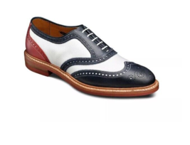 Men&#39;s Handmade Spectator Shoes Good year Welted Two Tone Men&#39;s Formal Shoes - £145.16 GBP+