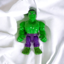 Hulk Playskool Heroes Marvel Super Hero Adventures Collectible 5in Actio... - $9.89