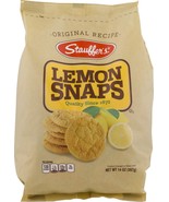 Stauffer&#39;s Original Recipe Lemon Snaps 14 oz. Bags (4 Bags) - £25.85 GBP