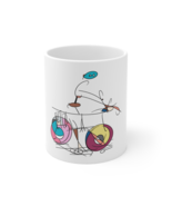 Coffee Drinkware | Gift the Ultimate Cyclist&#39;s Coffee Mug | 11oz - £23.54 GBP