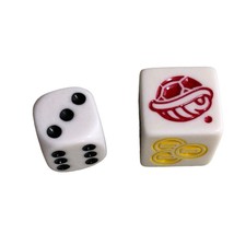 Monopoly Gamer Replacement Parts 2 Pieces Mario Kart Dice - £12.74 GBP