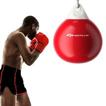 18 Inch 110 Pound Heavy Punching Water Aqua Bag with Adjustable Metal Chain-Red  - $2,441.01 MXN