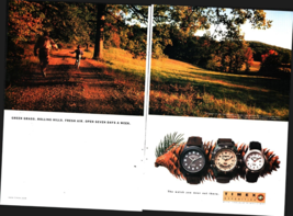 1997 Timex Expedition Watch Vintage 2pg Print Ad The Watch you Wear Out There c8 - £19.27 GBP