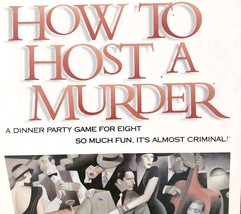 1996 How to Host A Murder The Chicago Caper Vintage OB w/ Cassette Vtg G... - $25.84