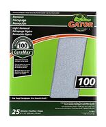 Ali Industries 4413 CeraMax 9&quot; x 11&quot; Ceramic Sanding Sheets, 100 Grit, G... - $56.51 CAD