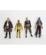 Lot 4 STAR WARS 3.75&quot; ACTION FIGURE TCW Clone Han Solo Cad Bane Count Do... - £14.91 GBP