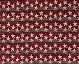 Cotton Sweet Land of Liberty Woodgrain Stars Patriotic Fabric Print BTY ... - $13.95