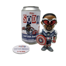Funko Soda Marvel Captain America 1/10500 Common Collectible Figure - $9.80