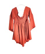 Torrid Rust Red Smocked Peasant dress Size 2 (XL) - €20,53 EUR