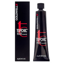 Goldwell Topchic 6BP@VA Pearly Couture Elumenated Violet Ash Permanent Color 60g - £10.30 GBP